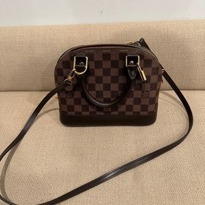 Authentic Louis Vuitton Damier Ebene Alma BB